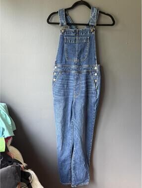 J.Crew Blue Denim Overalls Size XS